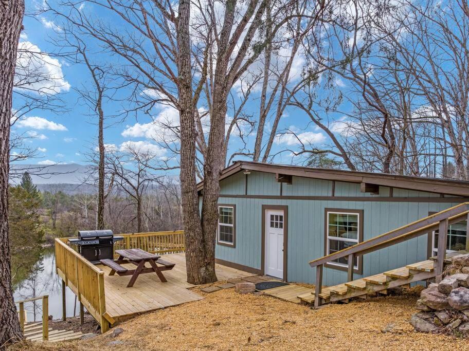 Lazy Lake 3Br Cabin W/ Mtn Views + Hot Tub +Wi-Fi Luray Bagian luar foto