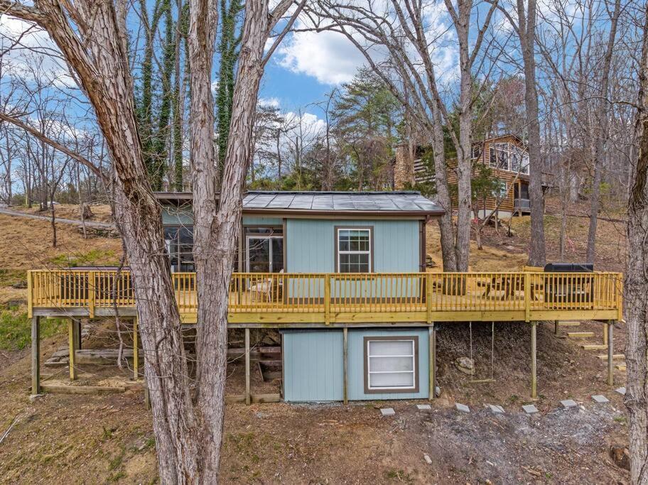 Lazy Lake 3Br Cabin W/ Mtn Views + Hot Tub +Wi-Fi Luray Bagian luar foto