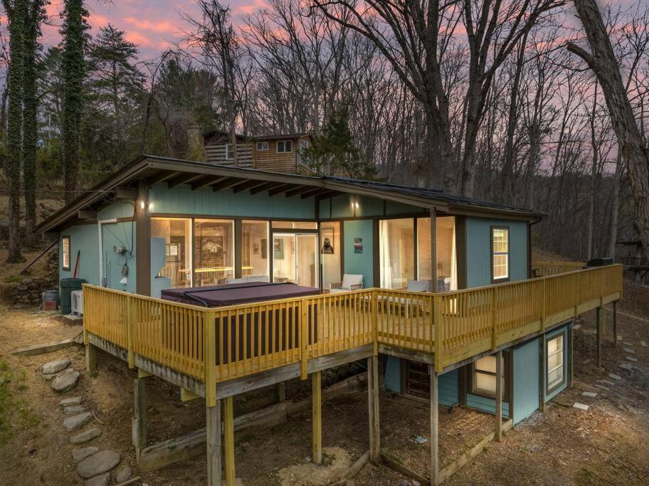 Lazy Lake 3Br Cabin W/ Mtn Views + Hot Tub +Wi-Fi Luray Bagian luar foto