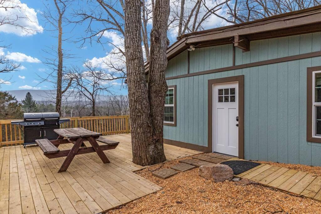 Lazy Lake 3Br Cabin W/ Mtn Views + Hot Tub +Wi-Fi Luray Bagian luar foto
