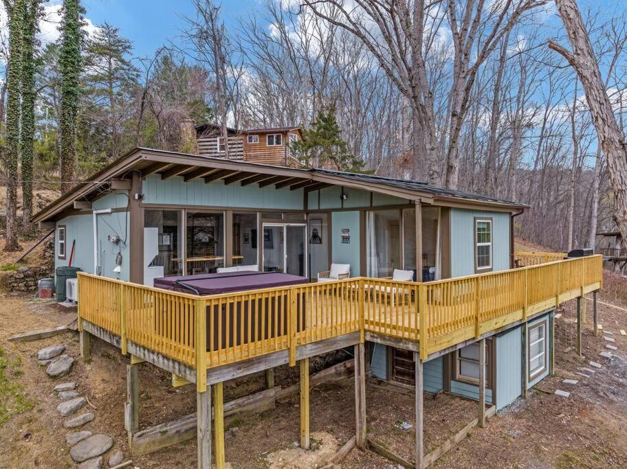 Lazy Lake 3Br Cabin W/ Mtn Views + Hot Tub +Wi-Fi Luray Bagian luar foto