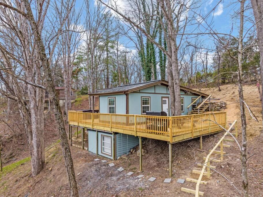 Lazy Lake 3Br Cabin W/ Mtn Views + Hot Tub +Wi-Fi Luray Bagian luar foto