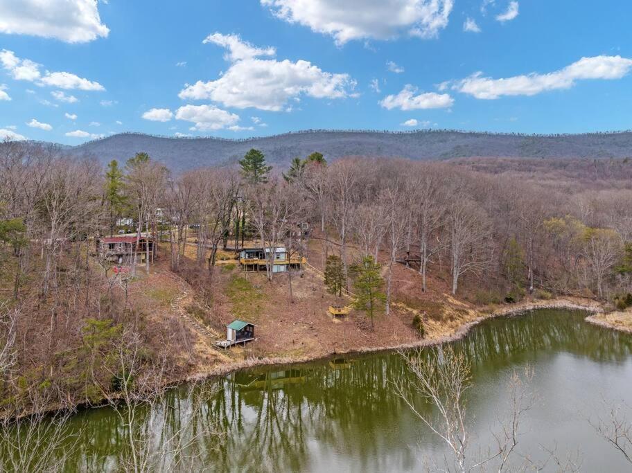 Lazy Lake 3Br Cabin W/ Mtn Views + Hot Tub +Wi-Fi Luray Bagian luar foto